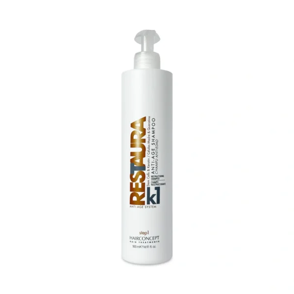 Rekonstrukční omlazující šampon Restaura K1 HairConcept